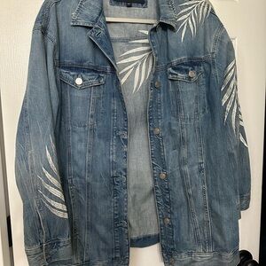 Express Light Blue Denim Jacket
